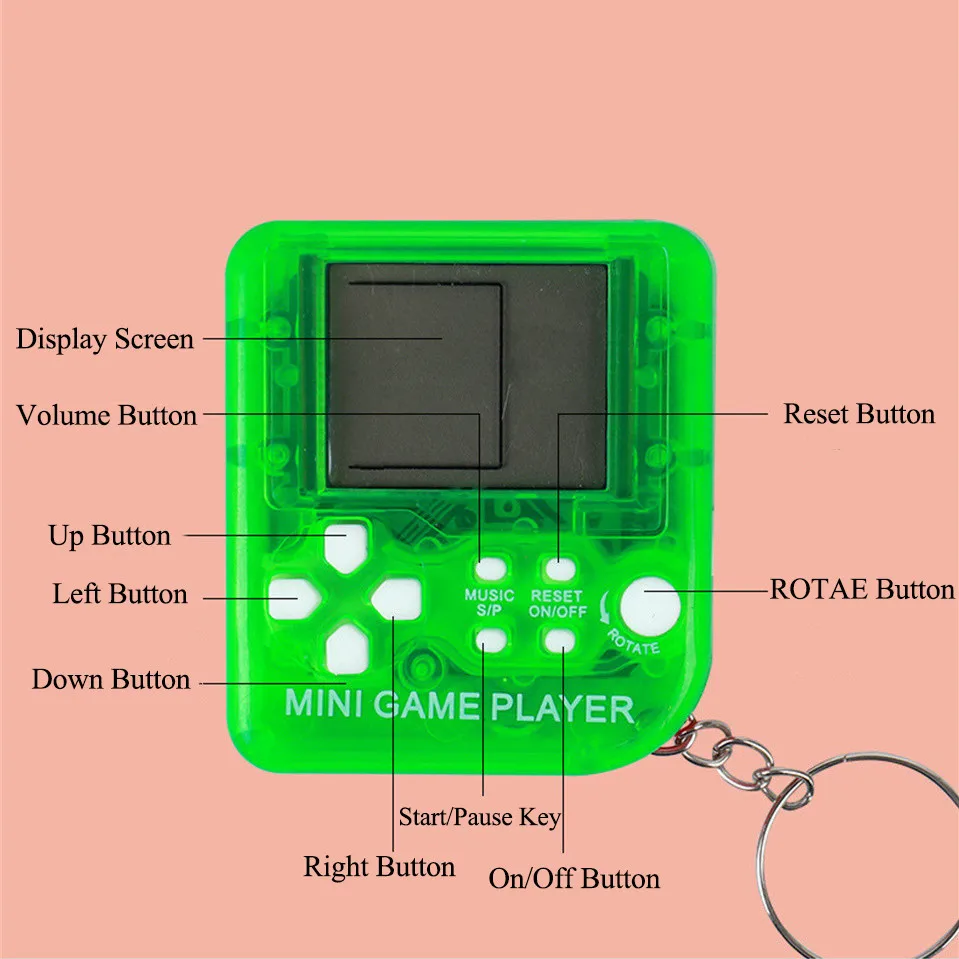 Retro mini jogadores de jogo p - Gaming Accessories For Kids avaliação e preço